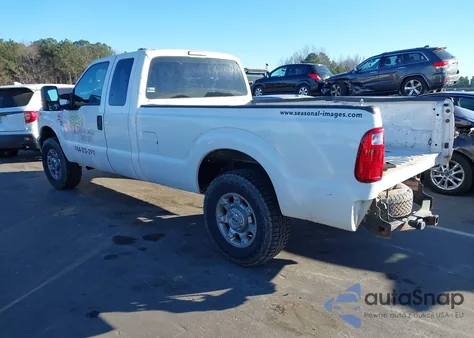 2015 Ford F-250 Xl из США, поврежденный, VIN 1FT7X2B68FEA10715